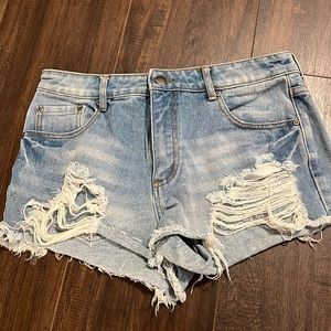Forever 21 denim shorts